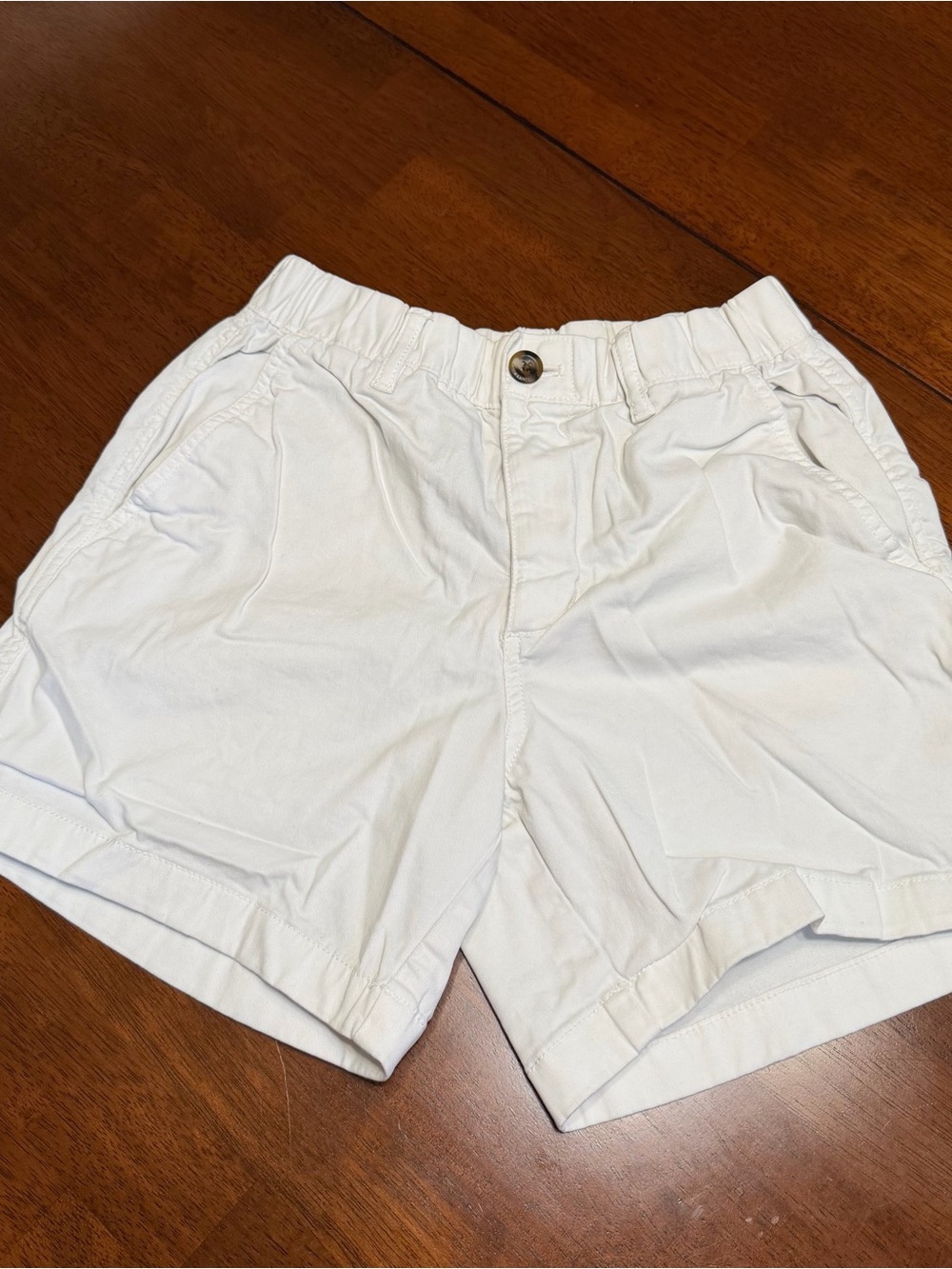 Bear Bottom Men's Size Small Chino Shorts 5.5" Inseam Elastic White Stretch